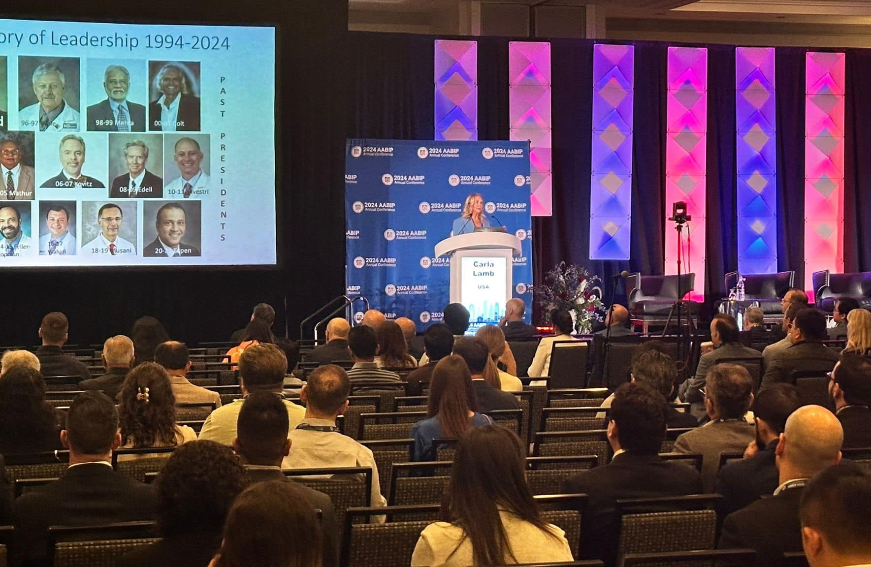 Full scale AV for General Session and several breakouts for a global medical conference in Charlotte, NC