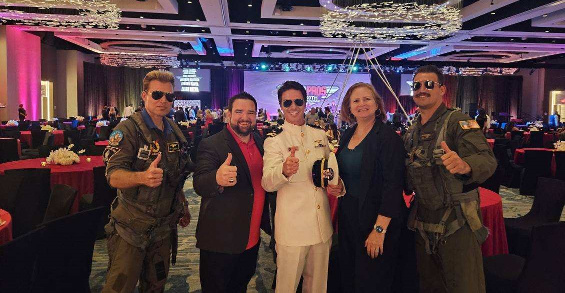 Top Gun Takes over the Ballroom